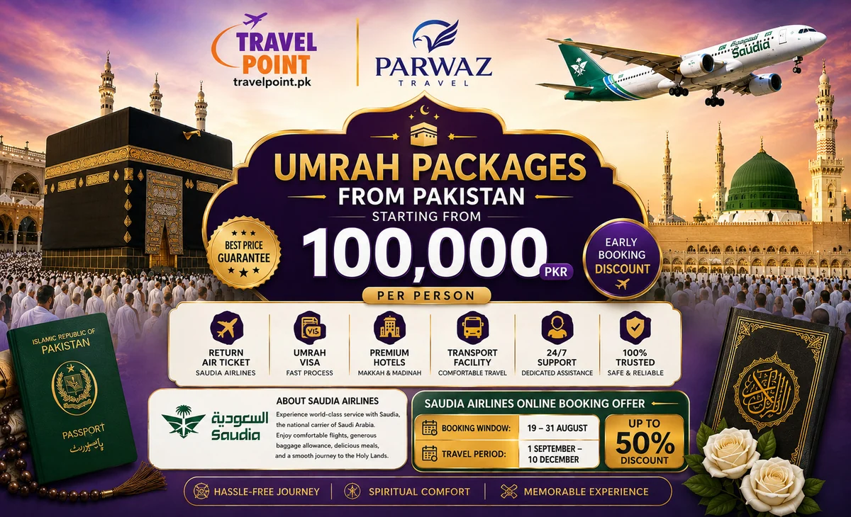 Affordable Umrah Package from Pakistan 2026