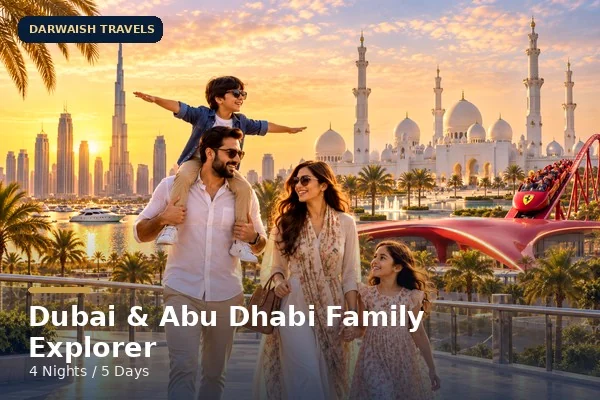 Dubai & Abu Dhabi Family Explorer – 4 Nights / 5 Days